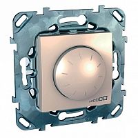 Светорегулятор поворотный UNICA, 400 Вт, бежевый | код. MGU5.511.25ZD | Schneider Electric